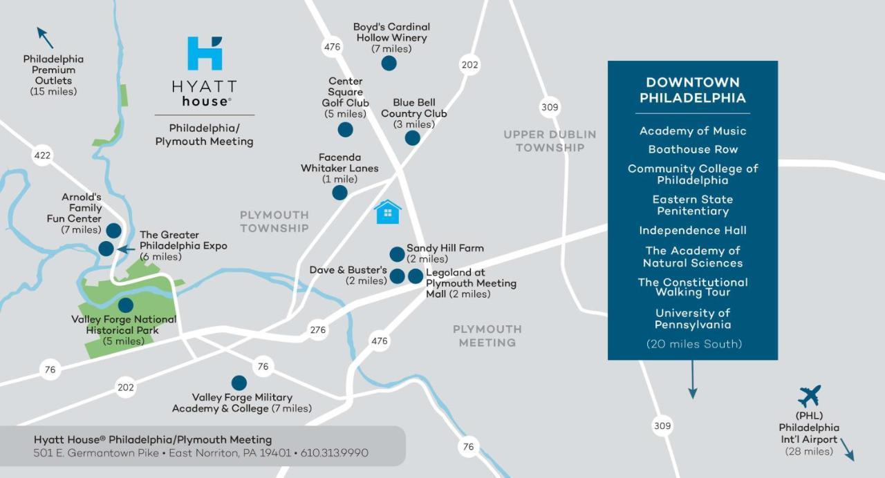 Hyatt House Philadelphia/Plymouth Meeting Hotel East Norriton Luaran gambar